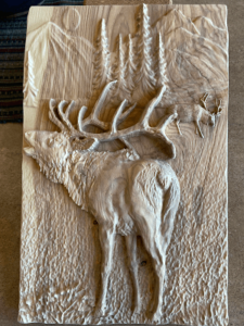 Carved Elk1